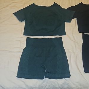 SHEIN matching workout sets